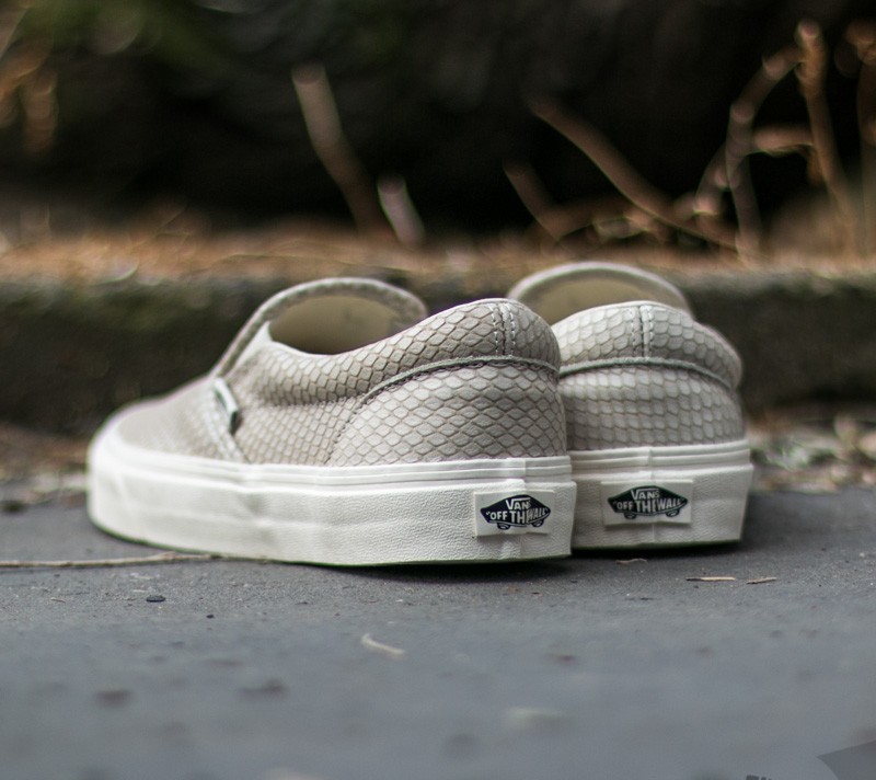 Leather van clearance slip on