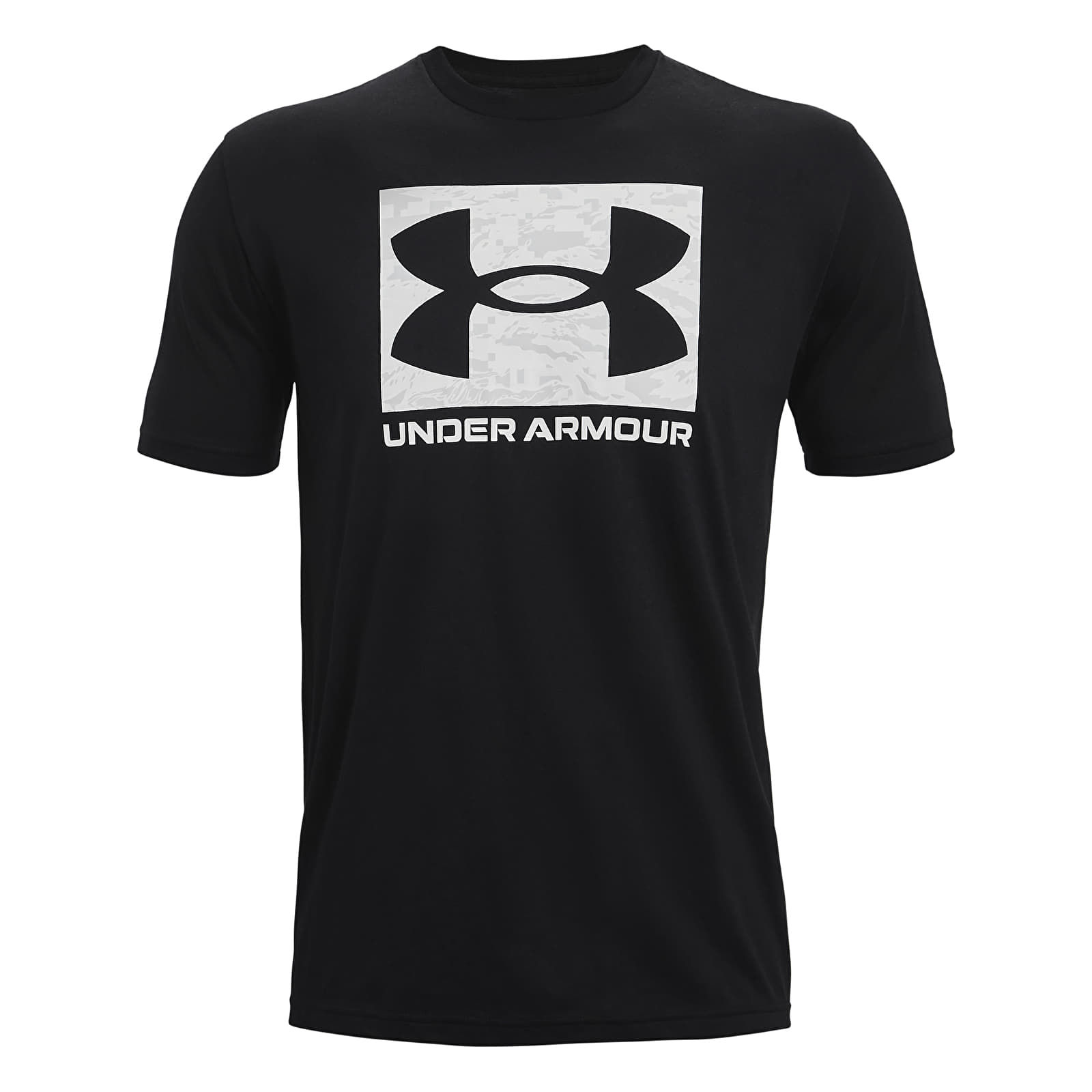 Tričká Under Armour Abc Camo Boxed Logo SS Black/ Black