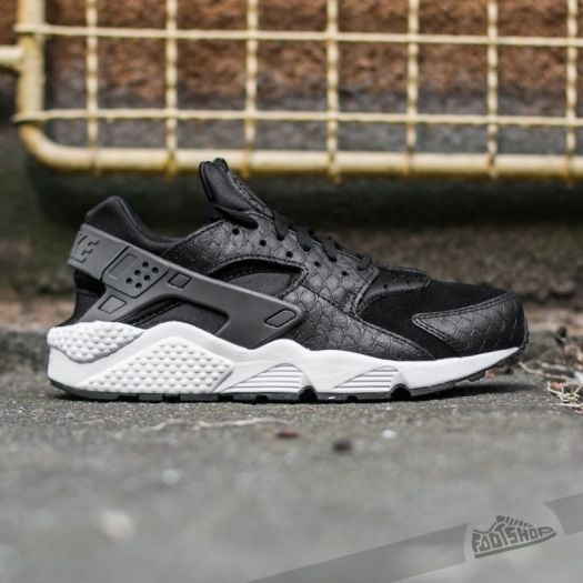 Nike air huarache run premium w shop black sail e amp; dark grey