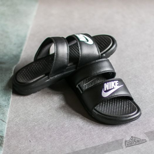 Nike benassi duo ultra best sale slide black