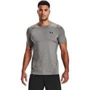 Under Armour Hg Armour Fitted SS Tee Carbon Heather/ Black