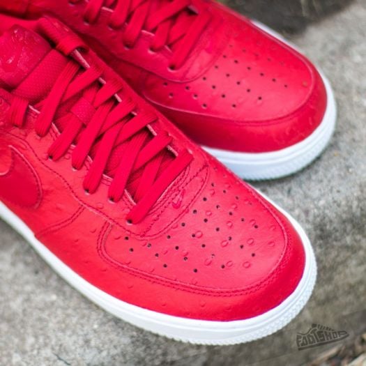 Nike air force 1 07 lv8 white gym red shop