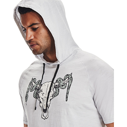 Hoodies and sweatshirts Under Armour Project Rock Cc SS Hoodie Gray Footshop