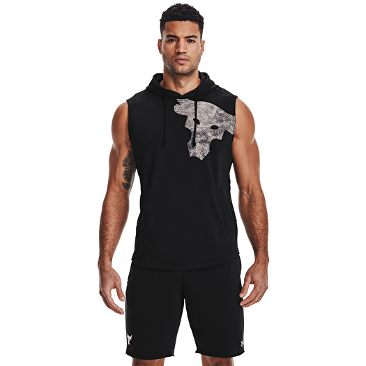 Hoodies and sweatshirts Under Armour Pjt Rock Terry Bull Sl Hoodie Black Footshop