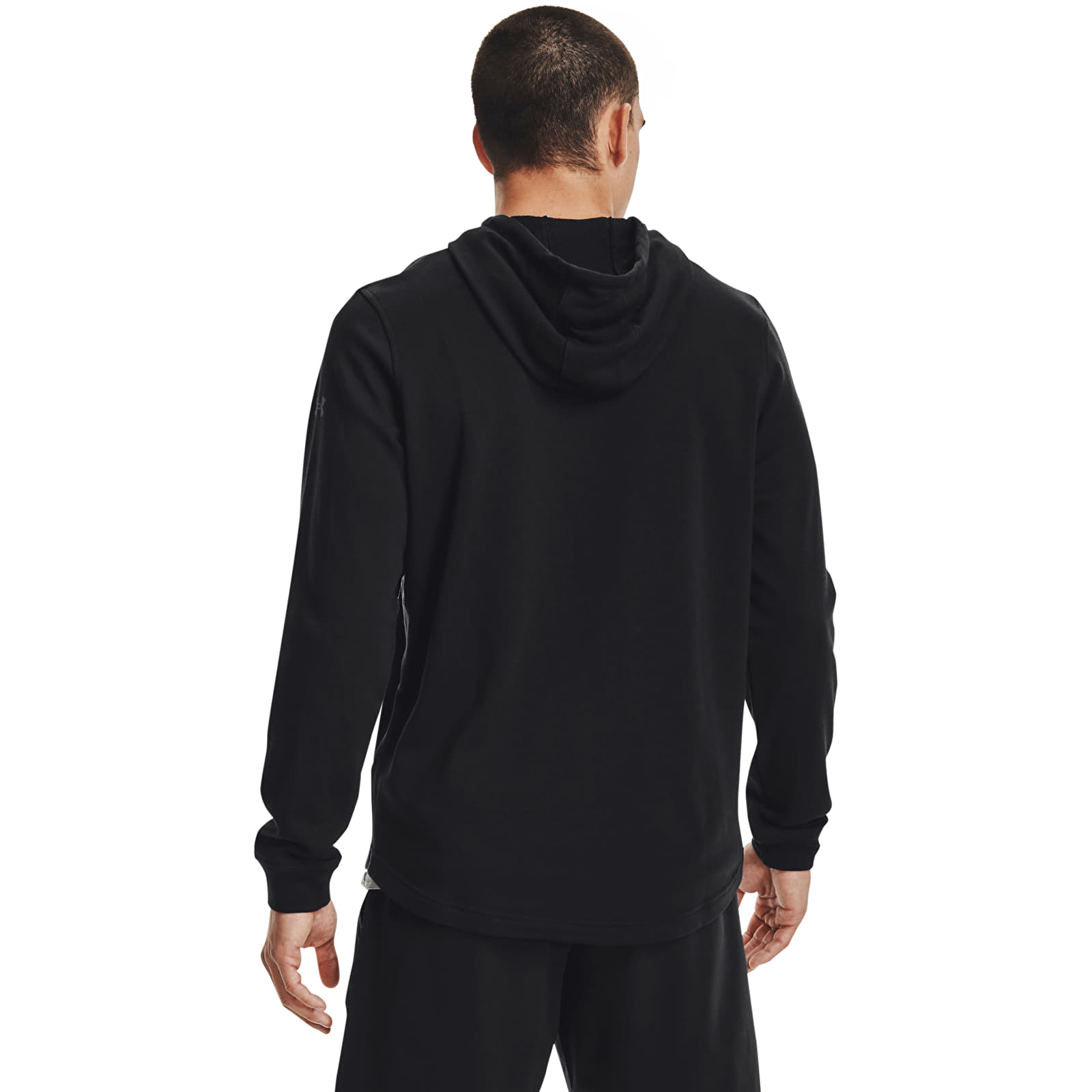 Kapucnis pulóverek és pulcsik Under Armour Project Rock Terry Bsr Hoodie Black