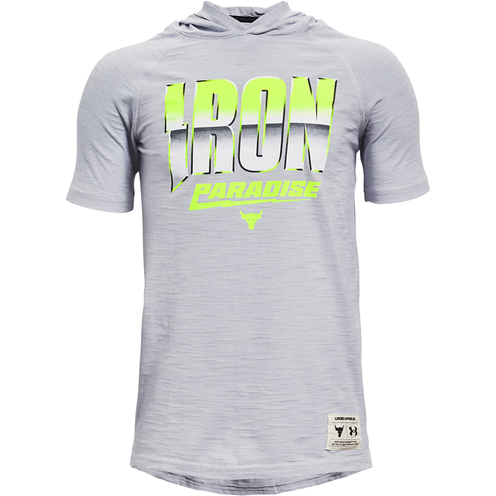 T-Shirts Under Armour Y Project Rock Cc SS Tee Hdy Gray