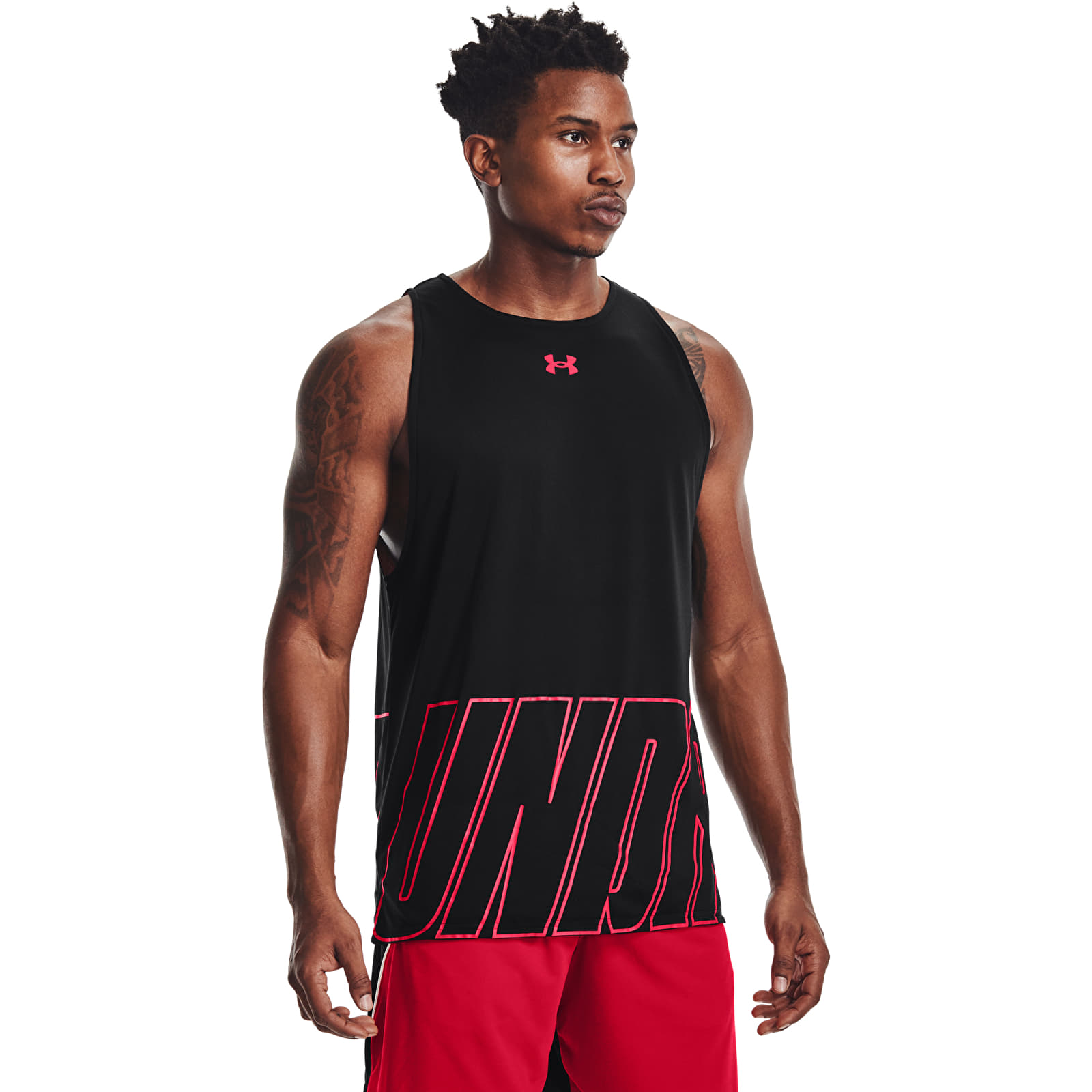Ujjatlan pólók Under Armour Baseline Reversible Tank Black