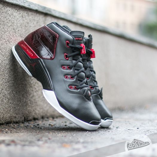 Chaussures et baskets homme Air Jordan 17 + Retro 'Bulls' Black/ Gym  Red-White | Footshop