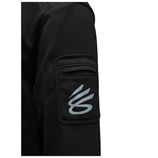 Felpe Under Armour Curry Undrtd Utility Hoody Black Footshop