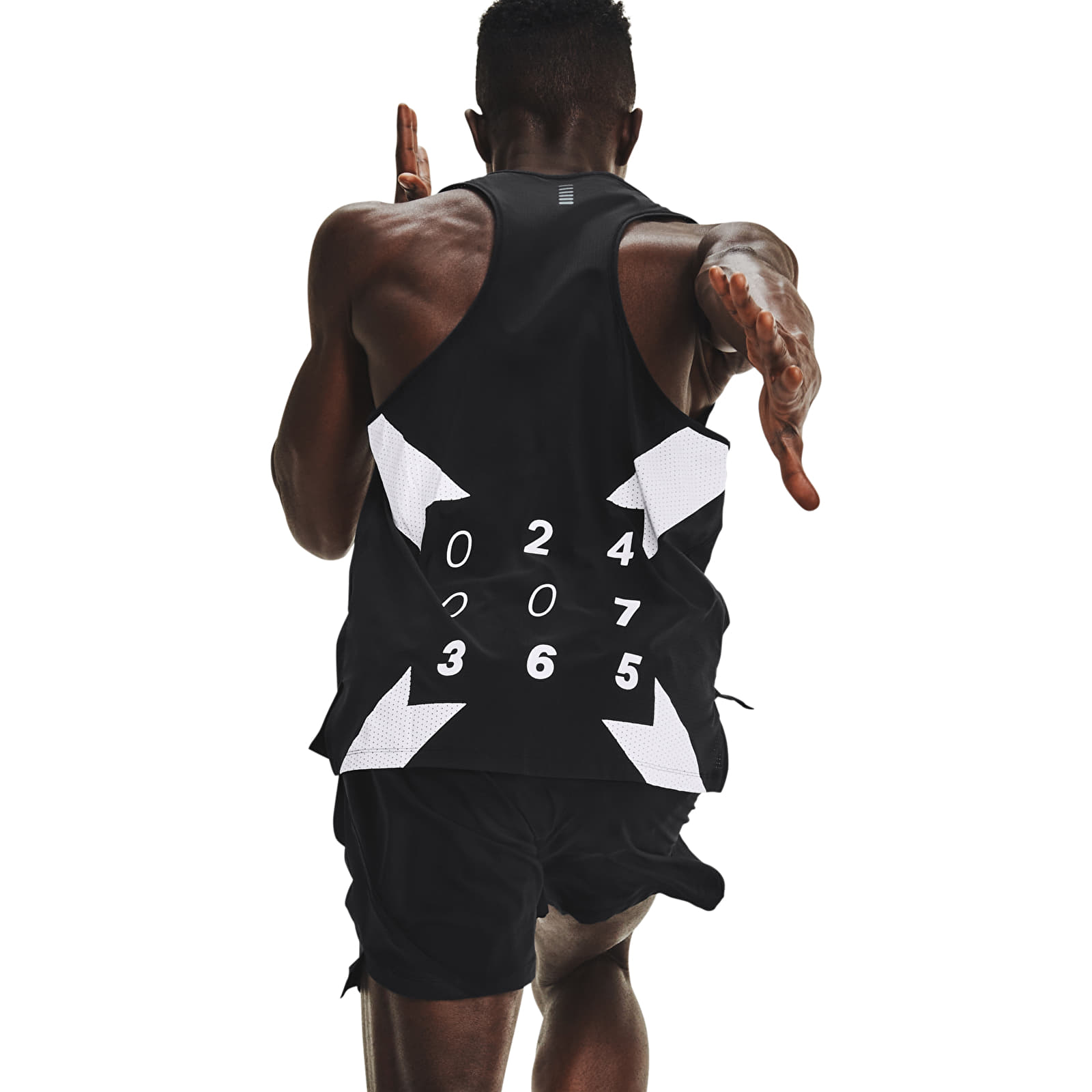 Ujjatlan pólók Under Armour Run Anywhere Singlet Black