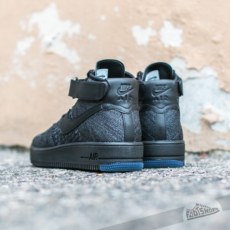 Men's shoes Nike Air Force 1 Ultra Flyknit Mid Dark Grey/ Black