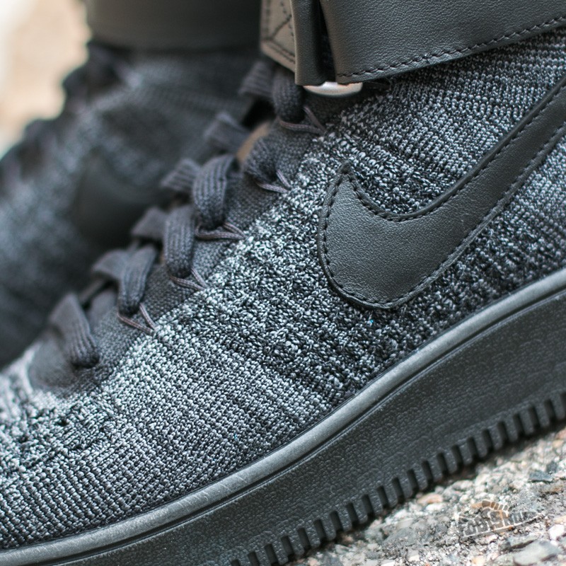 Men's shoes Nike Air Force 1 Ultra Flyknit Mid Dark Grey/ Black