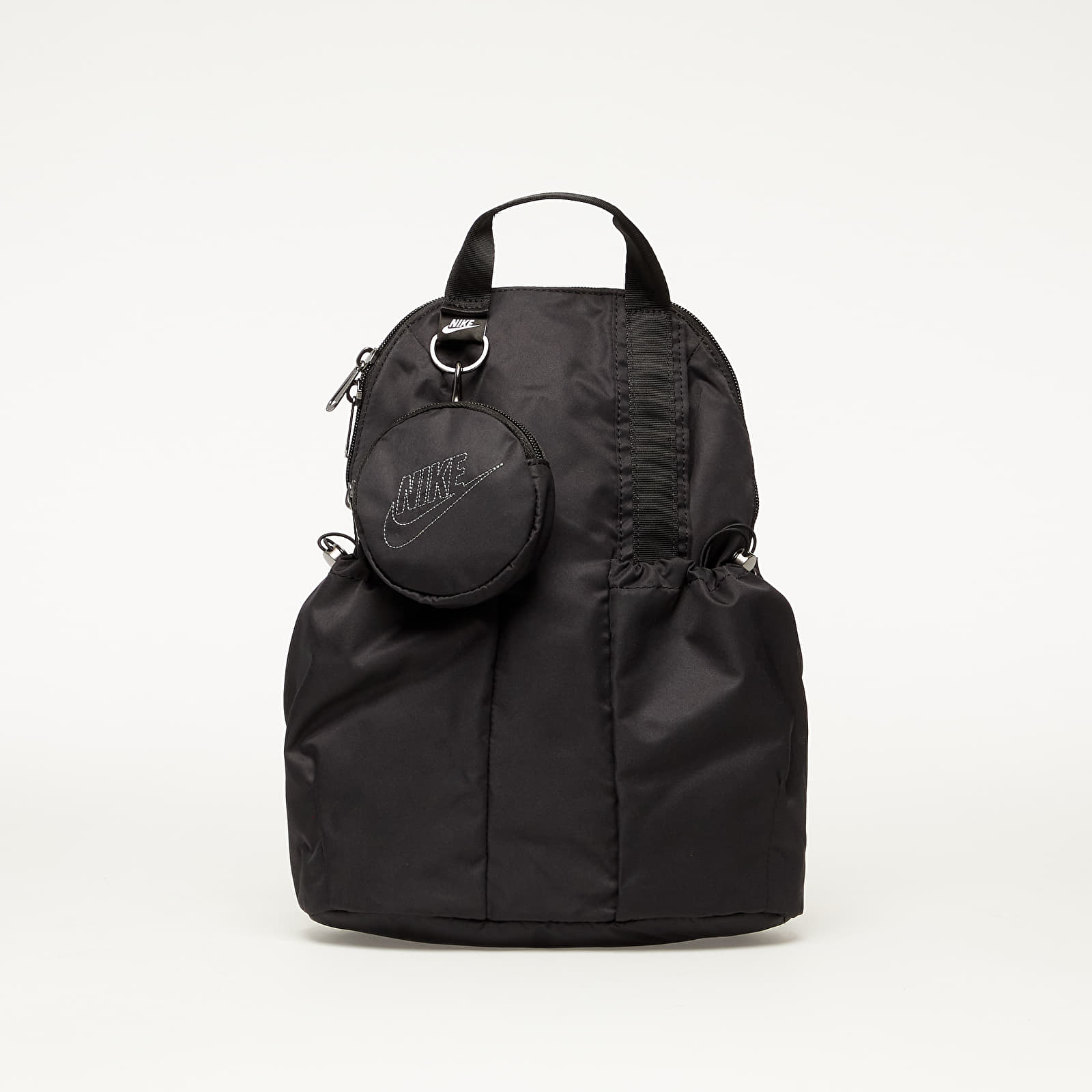 Backpacks Nike Sportswear Futura Luxe W Mini Backpack Black/ Black/ Dk Smoke Grey