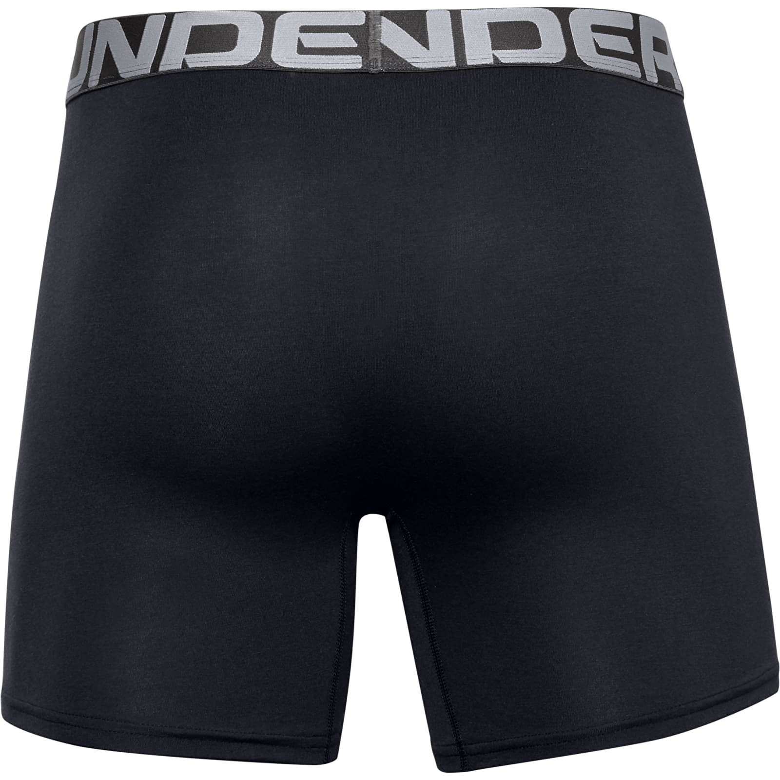 Boxerky Under Armour Charged Cotton 6In 3 Pack Black