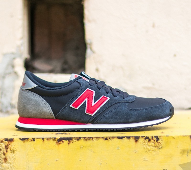 Mens new balance u420 dark red trainers shoes clearance