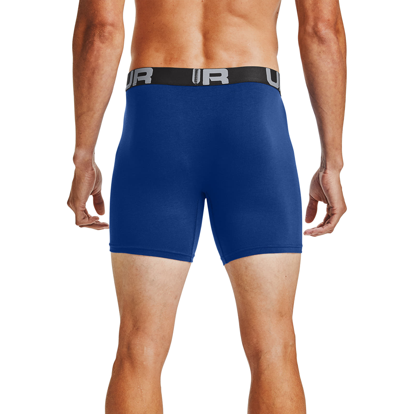 Boxer shorts Under Armour Charged Cotton 6In 3 Pack Blue