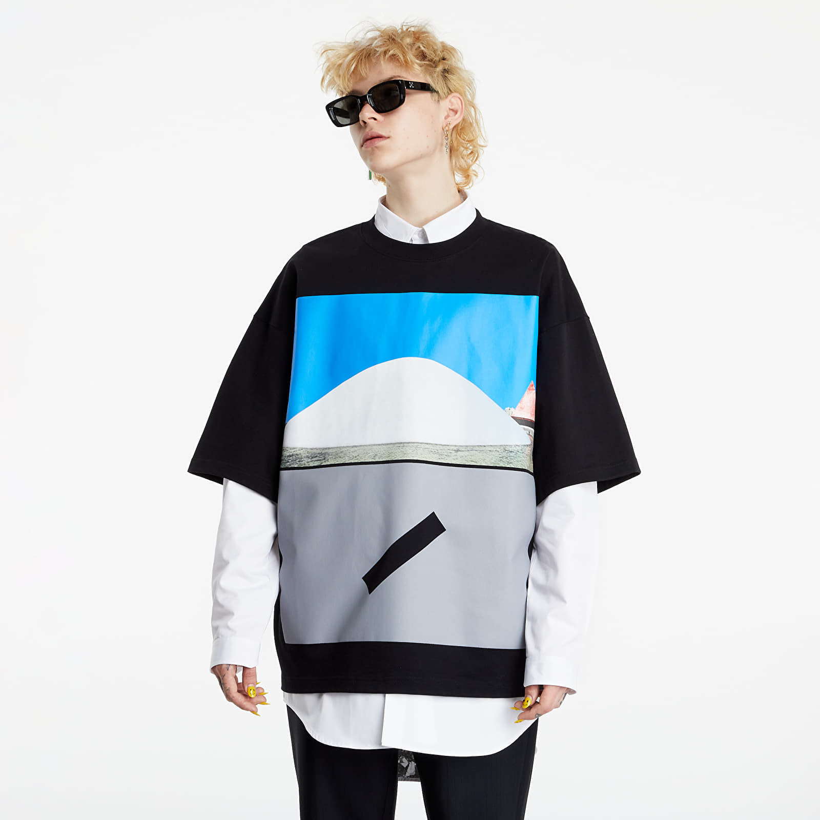 T-skjorter A-COLD-WALL* Mod Lux Graphic T-Shirt Black