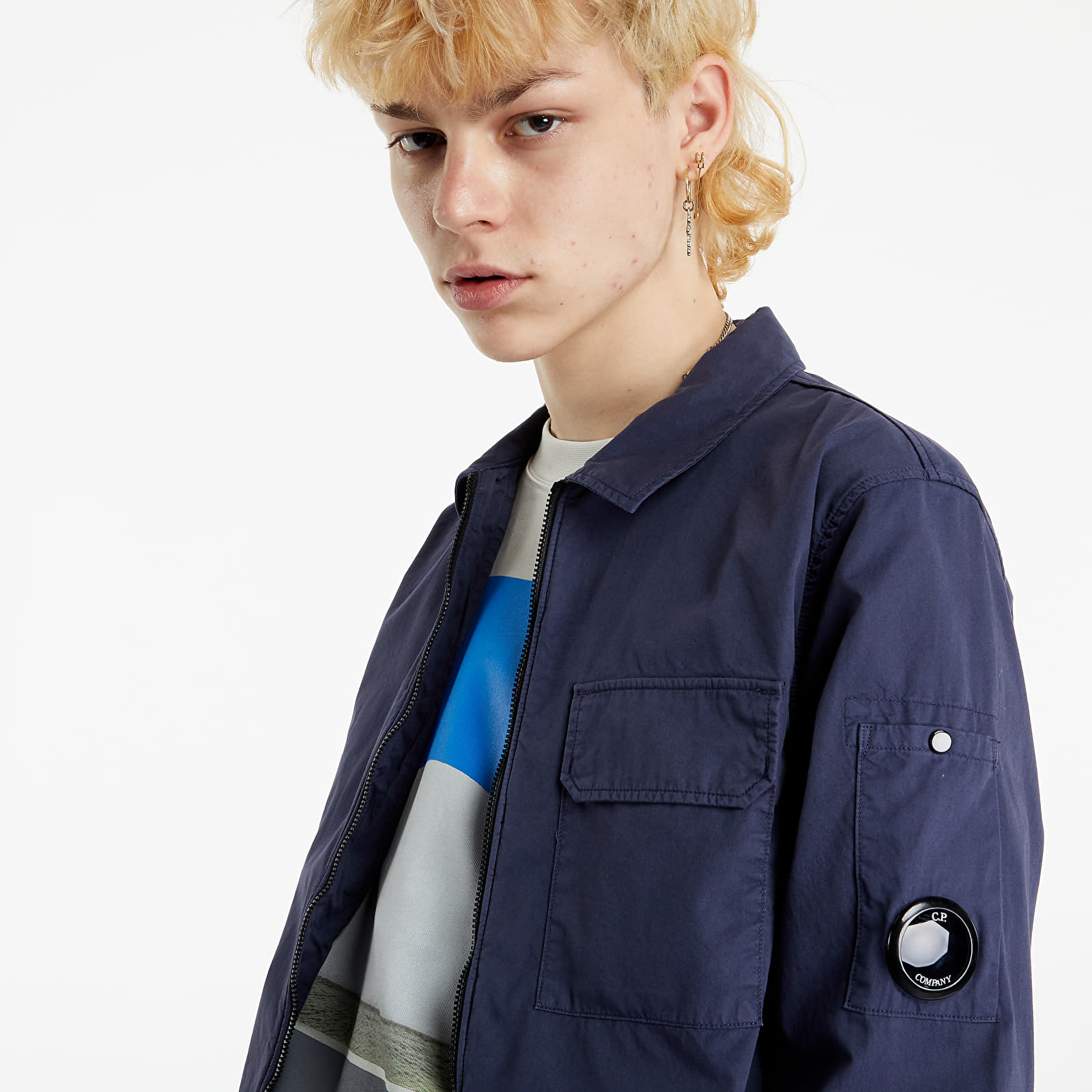 Cp company gabardine shirt top