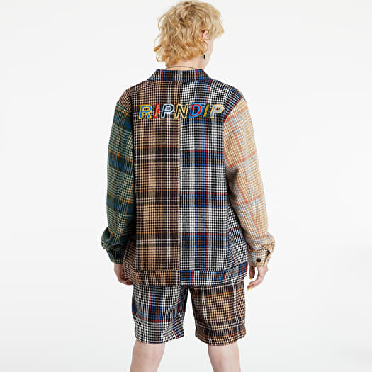 RIPNDIP Roygbiv Plaid Jacket Multi