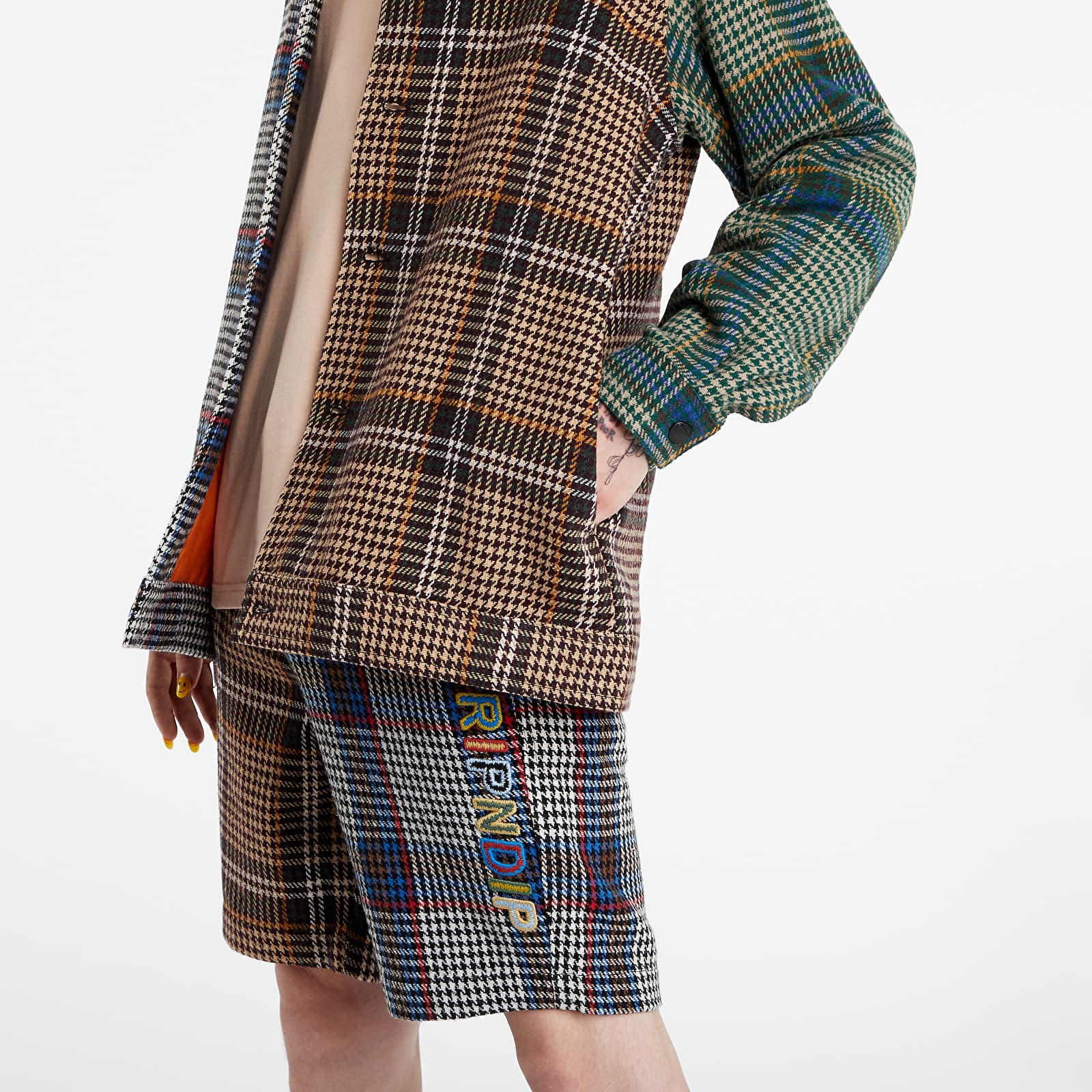 Giacche RIPNDIP Roygbiv Plaid Jacket Multi