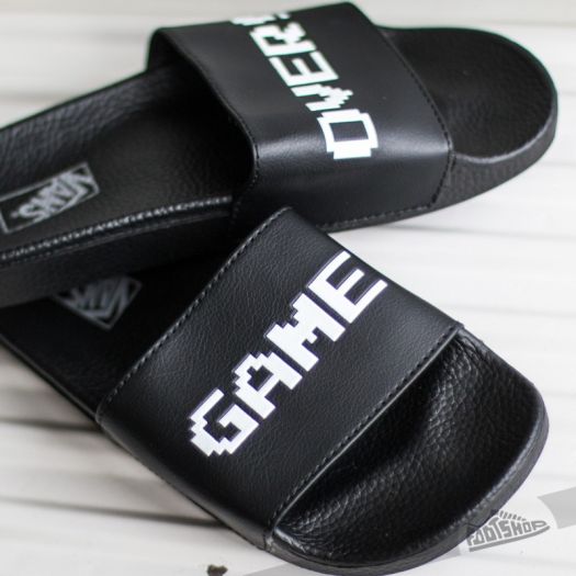 Vans Slide On Nintendo Black