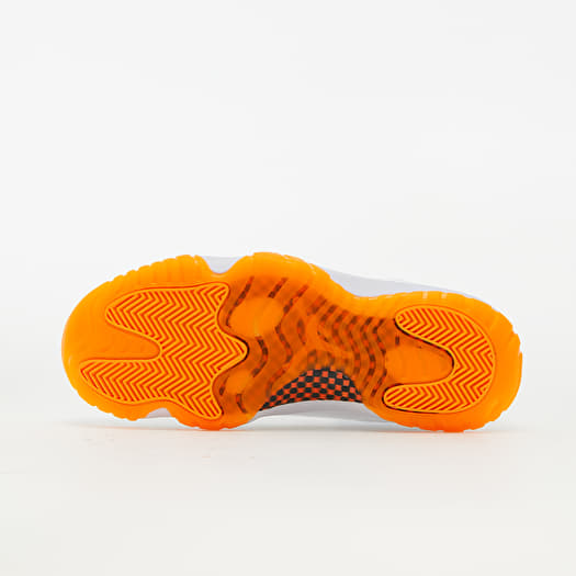 Nike air jordan 11 retro low white/citrus online