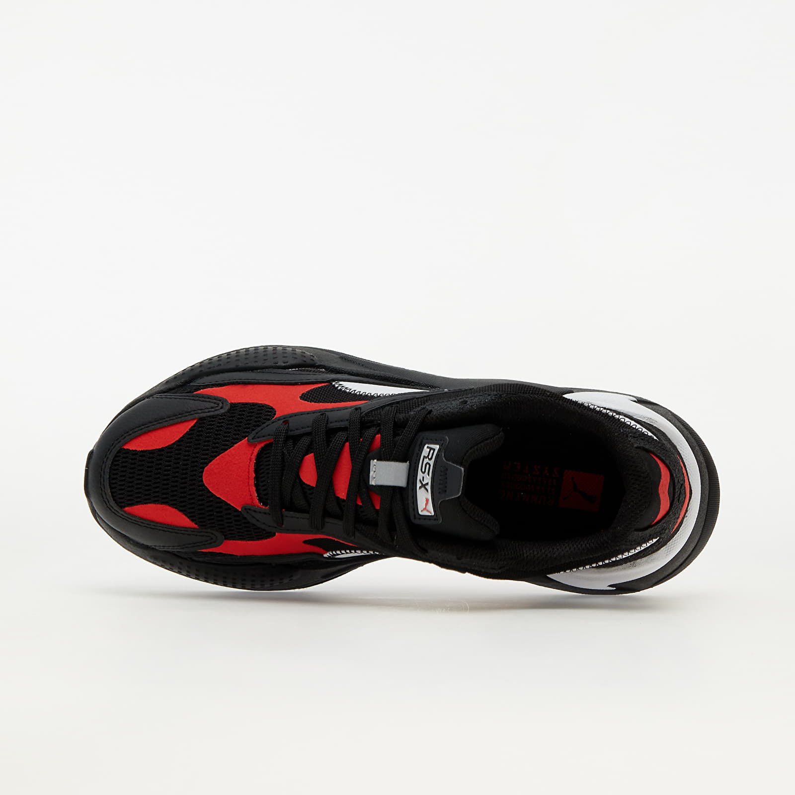 Men s shoes Puma RS X Hard Drive Puma Black Poppy Red Footshop