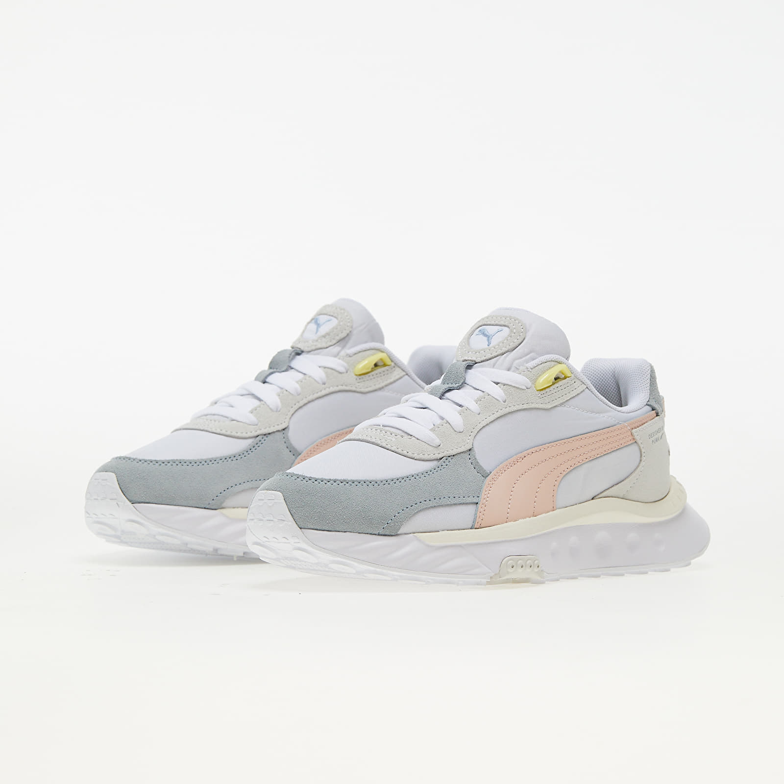 Herren Sneaker und Schuhe Puma Wild Rider Rollin Blue Fog-Puma White
