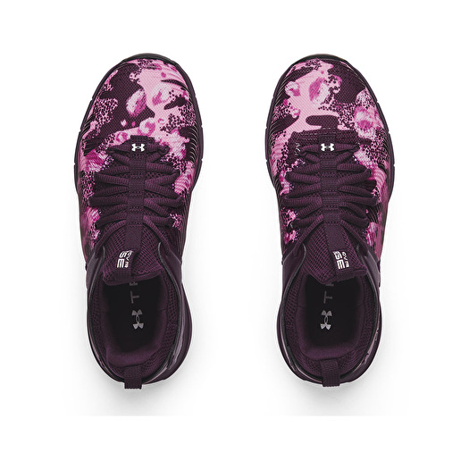 Women's shoes Under Armour W HOVR Rise PRNT Purple Footshop