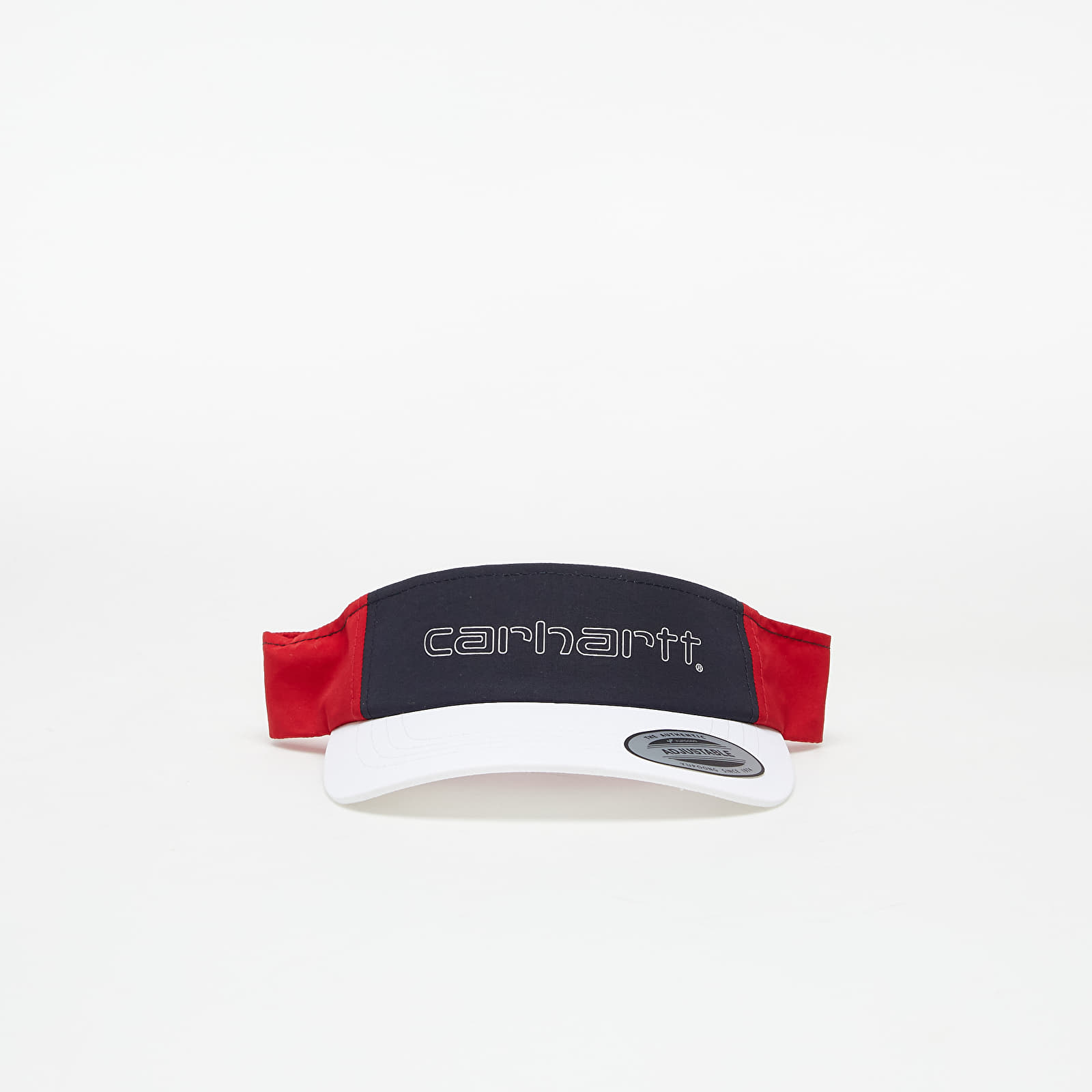 Caps Carhartt WIP Terrace Visor White Dark Navy Cardinal Footshop
