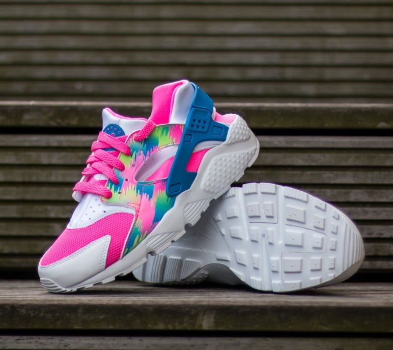 Pink and green hotsell huaraches