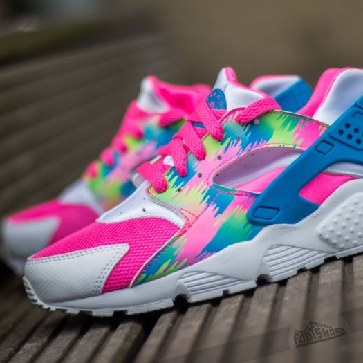 Nike air huarache blue pink 2025