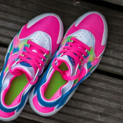 Pink and green huaraches new arrivals