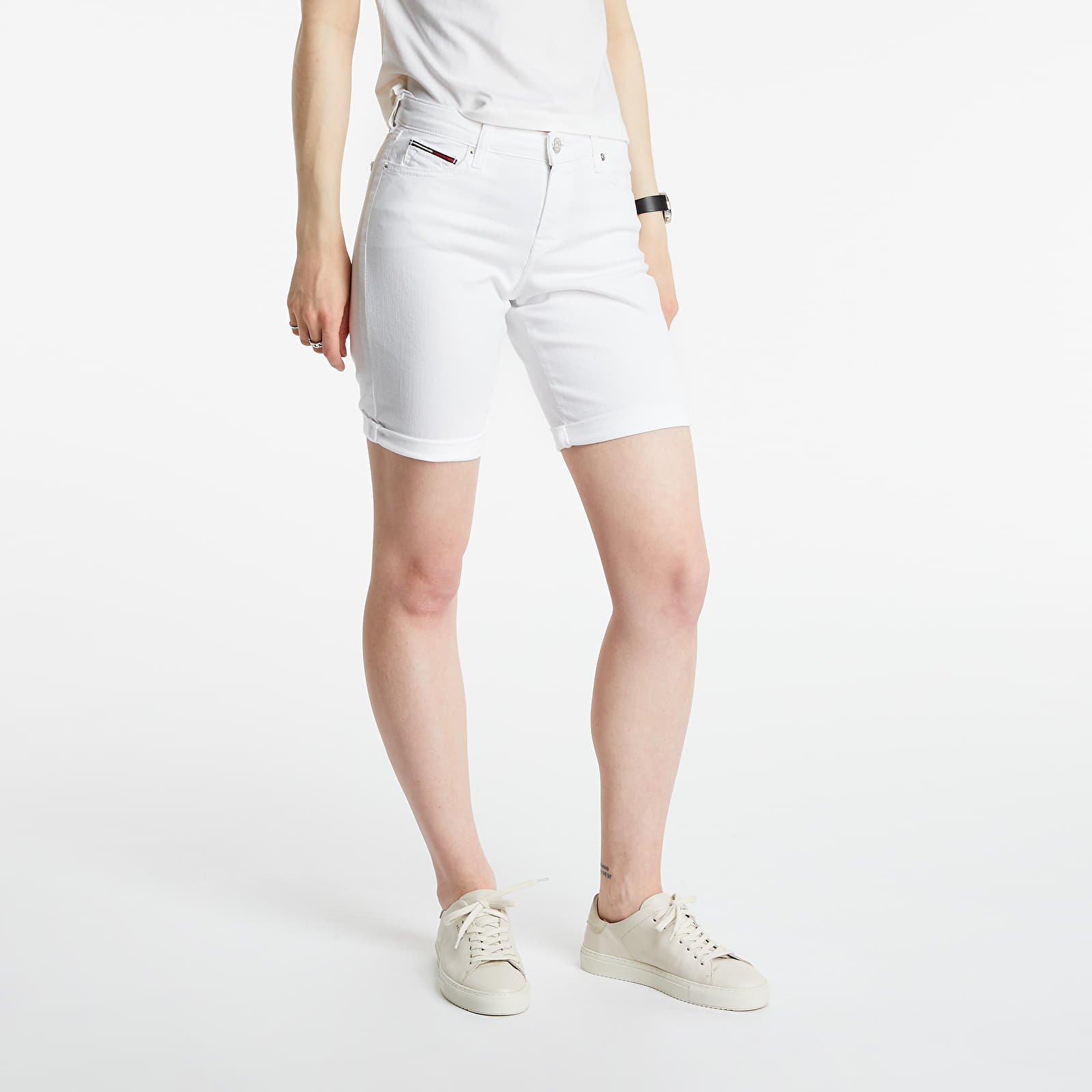 Shorts Tommy Jeans Denim Bermuda Short Optic White