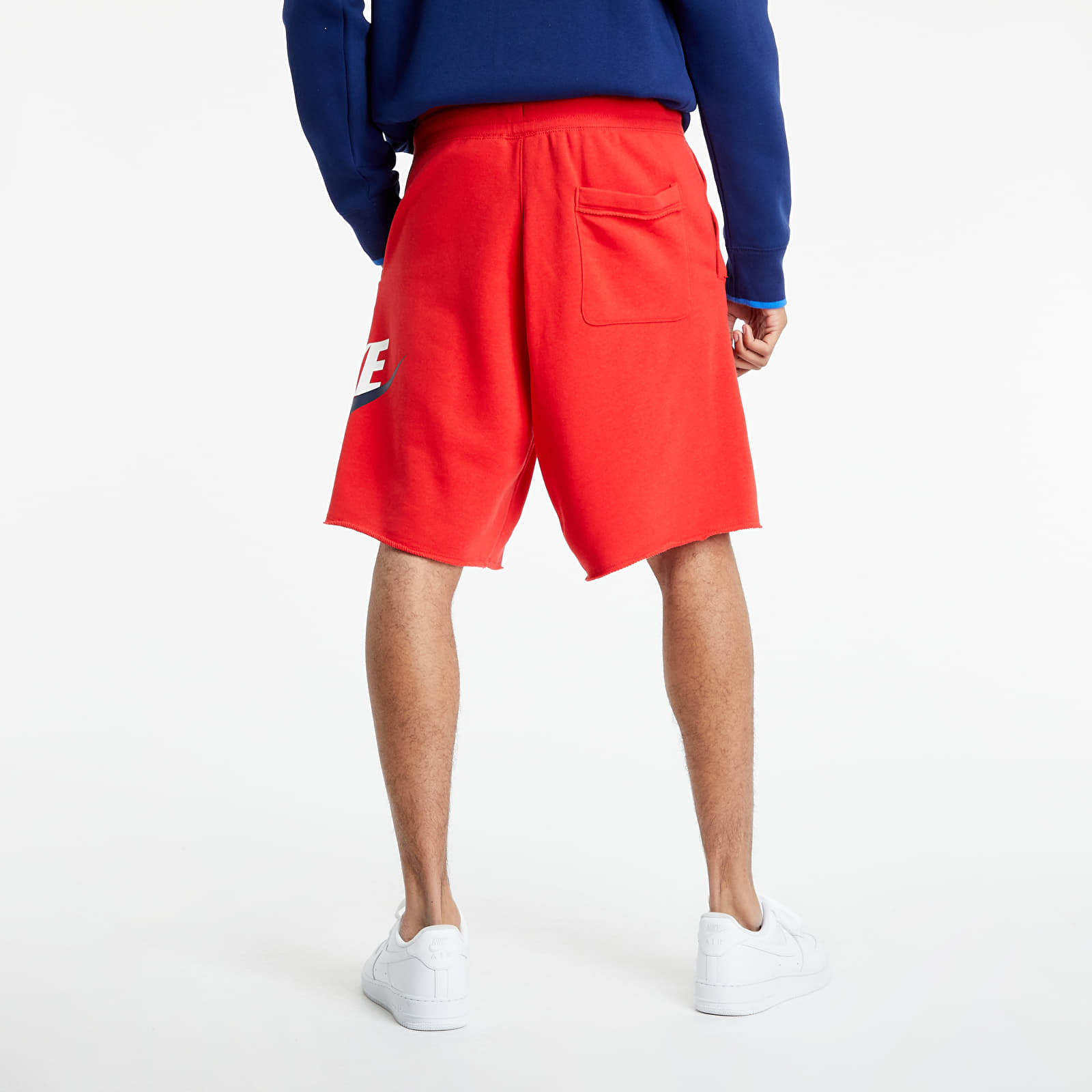 Nike alumni shorts red best sale
