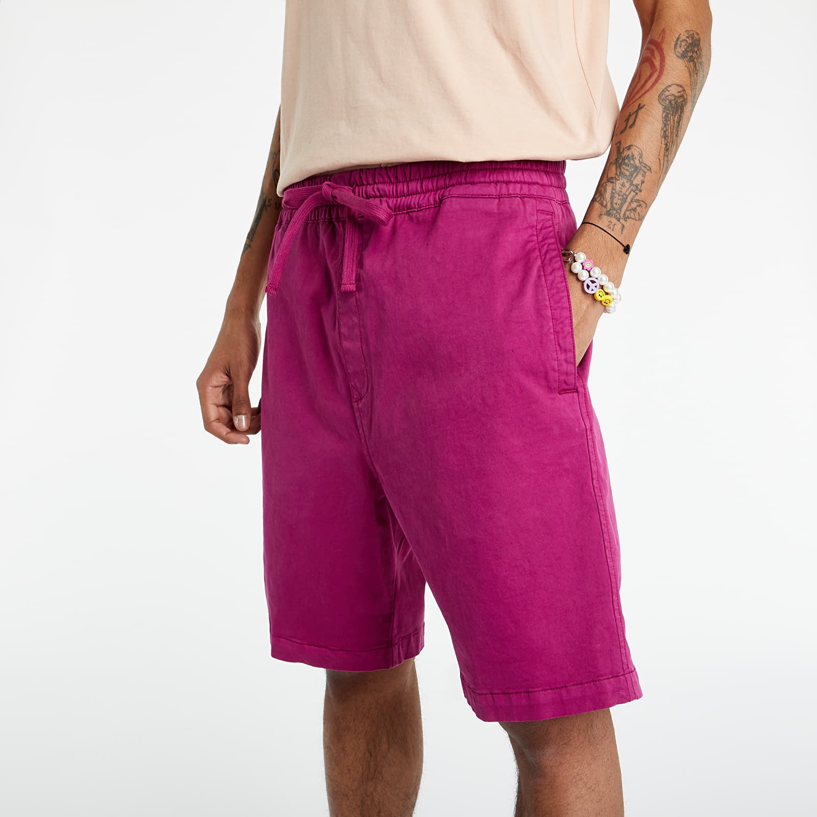 Къси панталони Carhartt WIP Lawton Shorts Tulip