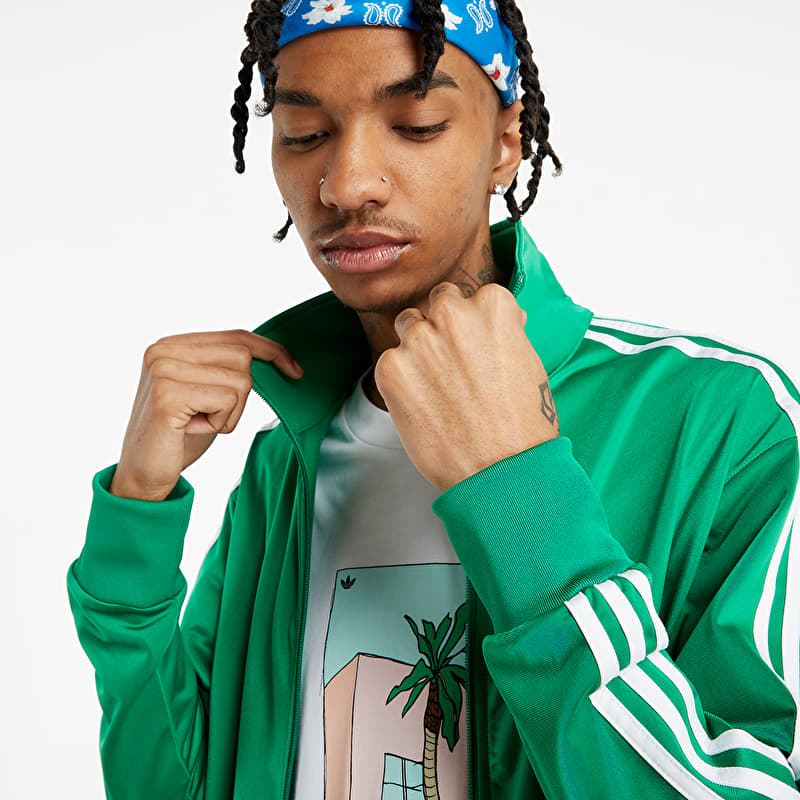 adidas Firebird Track Top Green