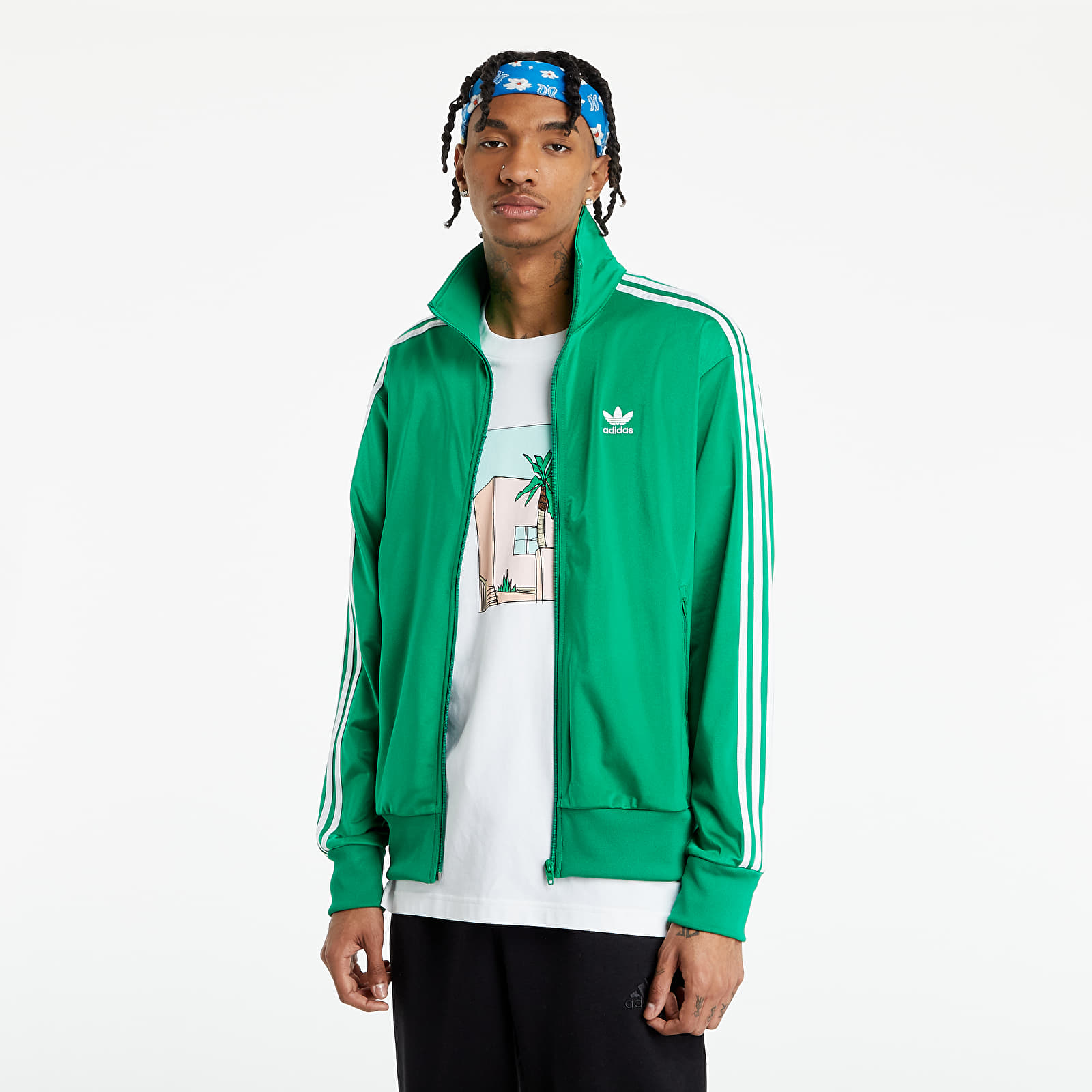 Sudaderas adidas Firebird Track Top Green Footshop