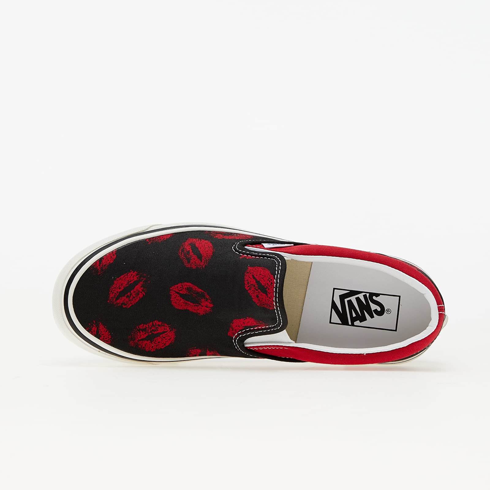Încălțăminte și sneakerși pentru bărbați Vans Classic Slip-On 98 DX (Anaheim Factory) Og Black/ Og Hotlips