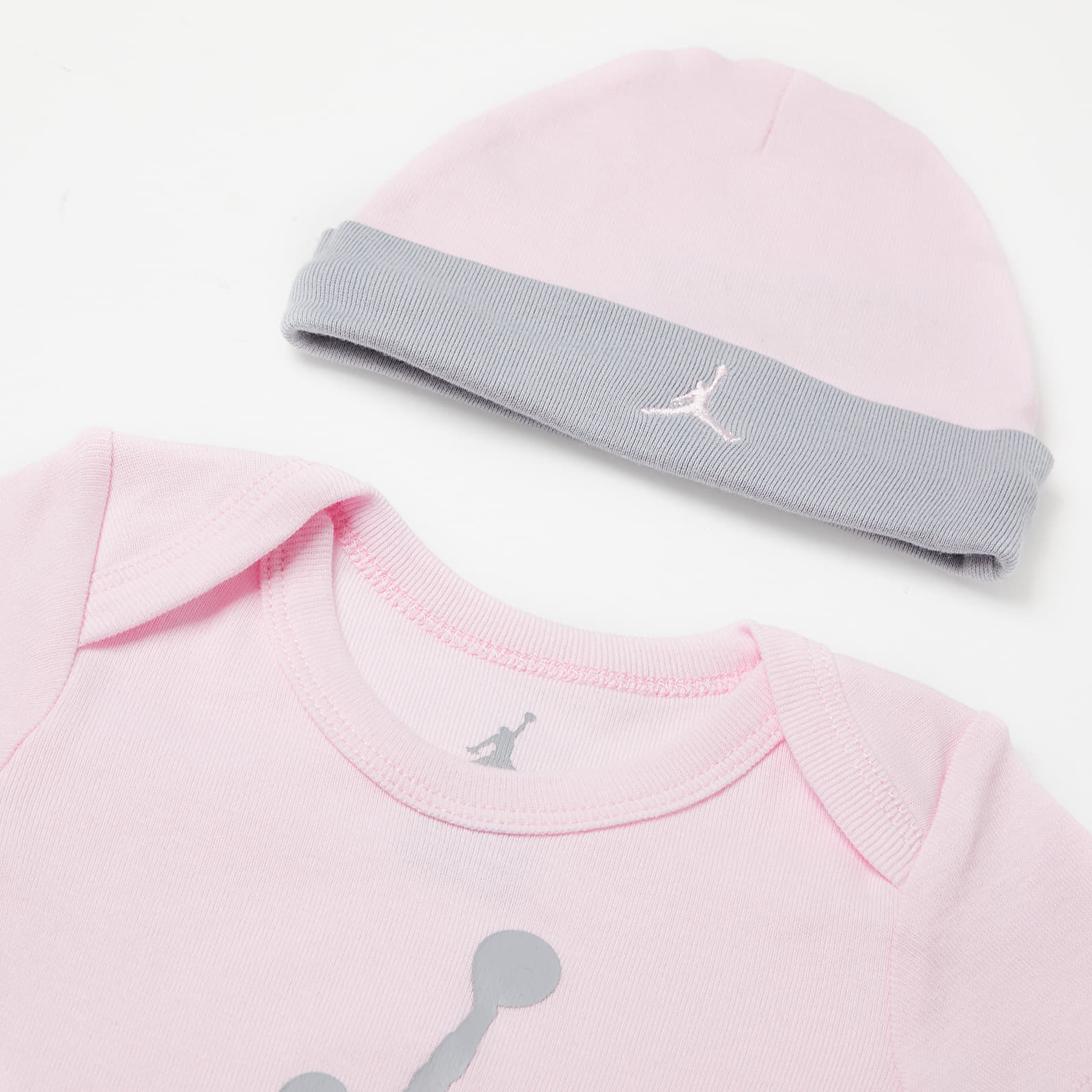 Treningsdresser for barn Jordan Jumpman Hat/Bodysuit/Bootie Set 3Pc (0-18M) Pink