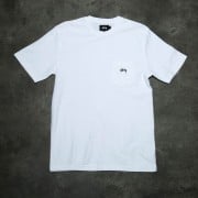 Stüssy Reverse Terry Pocket Tee White