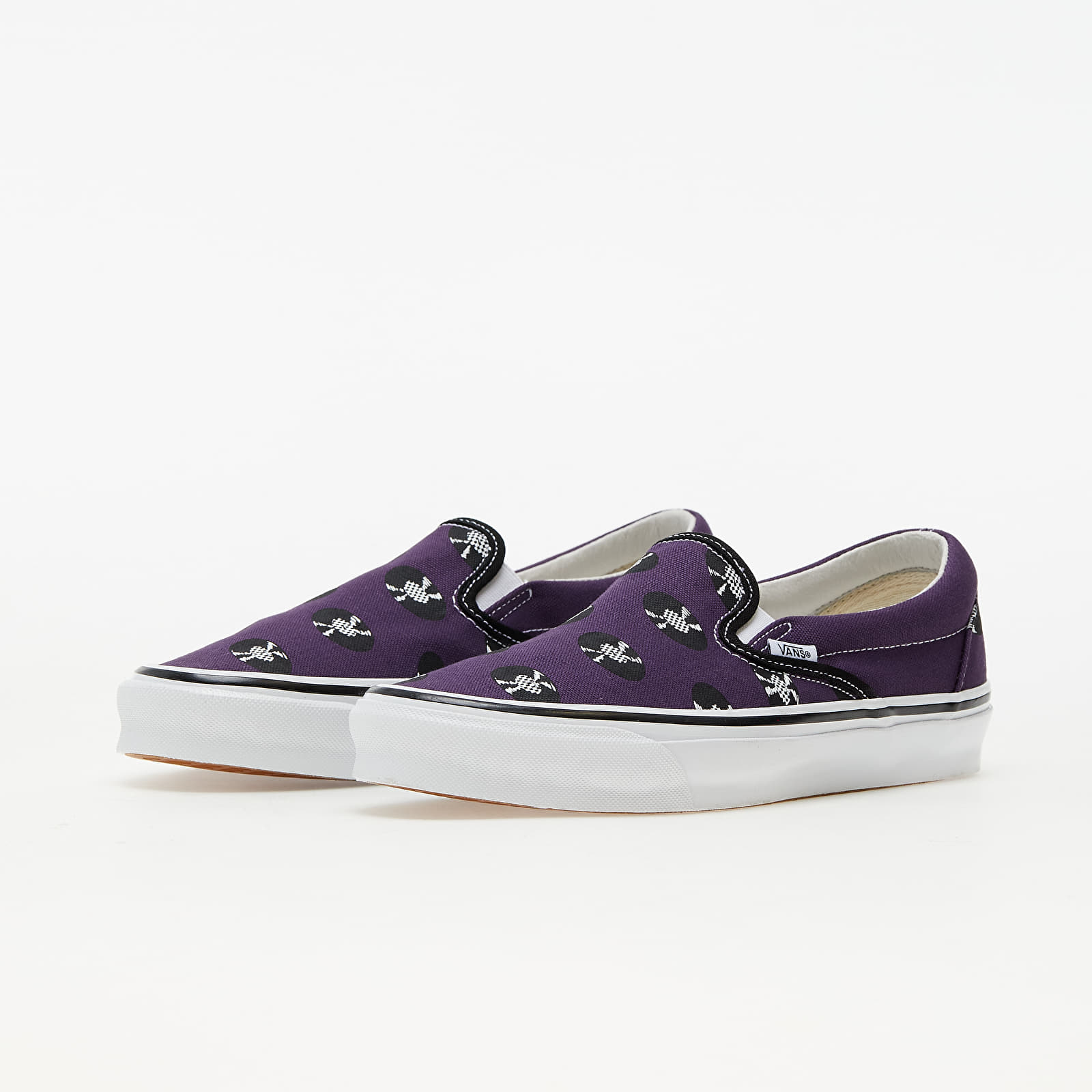 Herren Sneaker und Schuhe Vans Vault x Wacko Maria OG Classic Slip-On LX Spectra Green