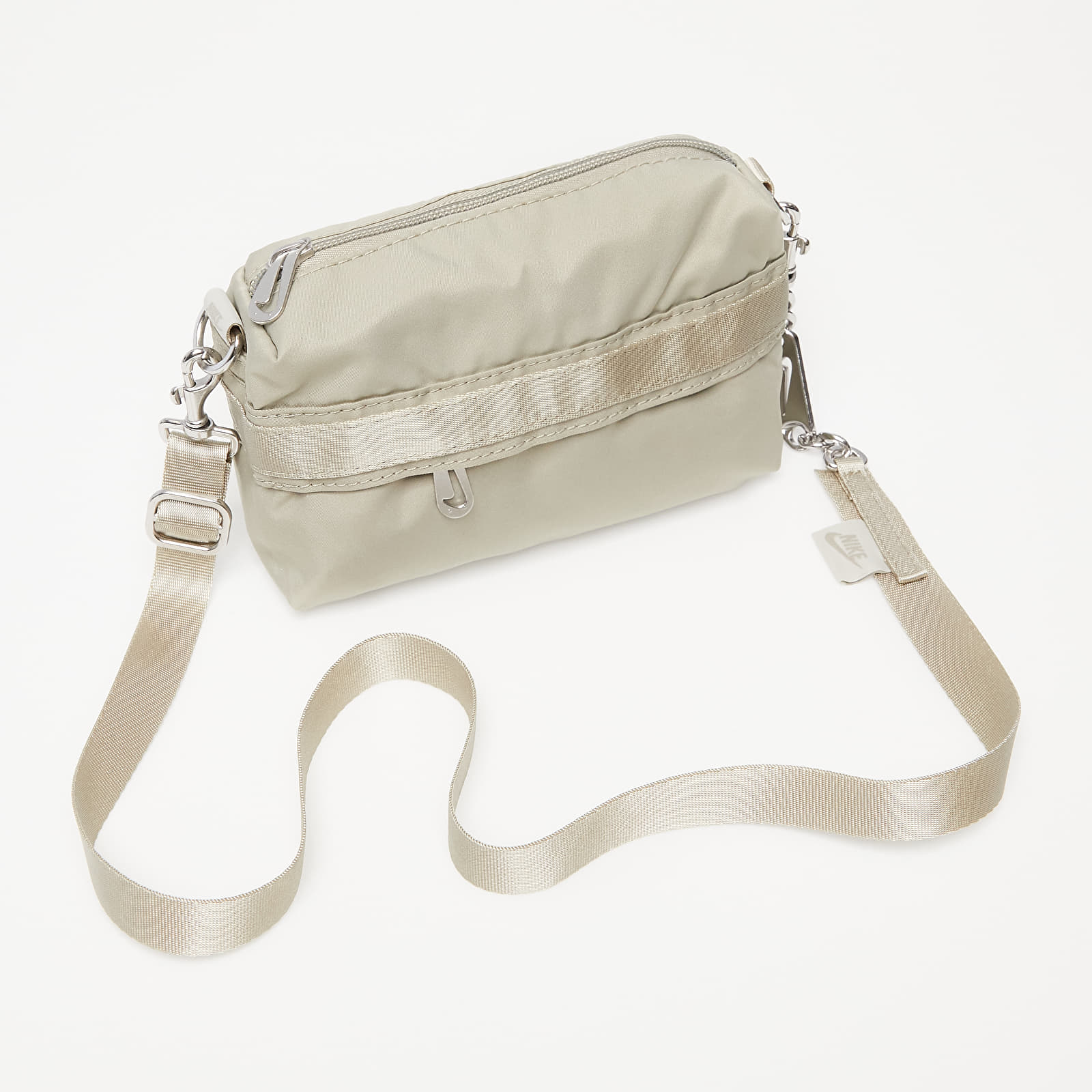 Umhängetaschen Nike Sportswear Futura Luxe W Crossbody Bag Stone/ Stone/ Light Bone