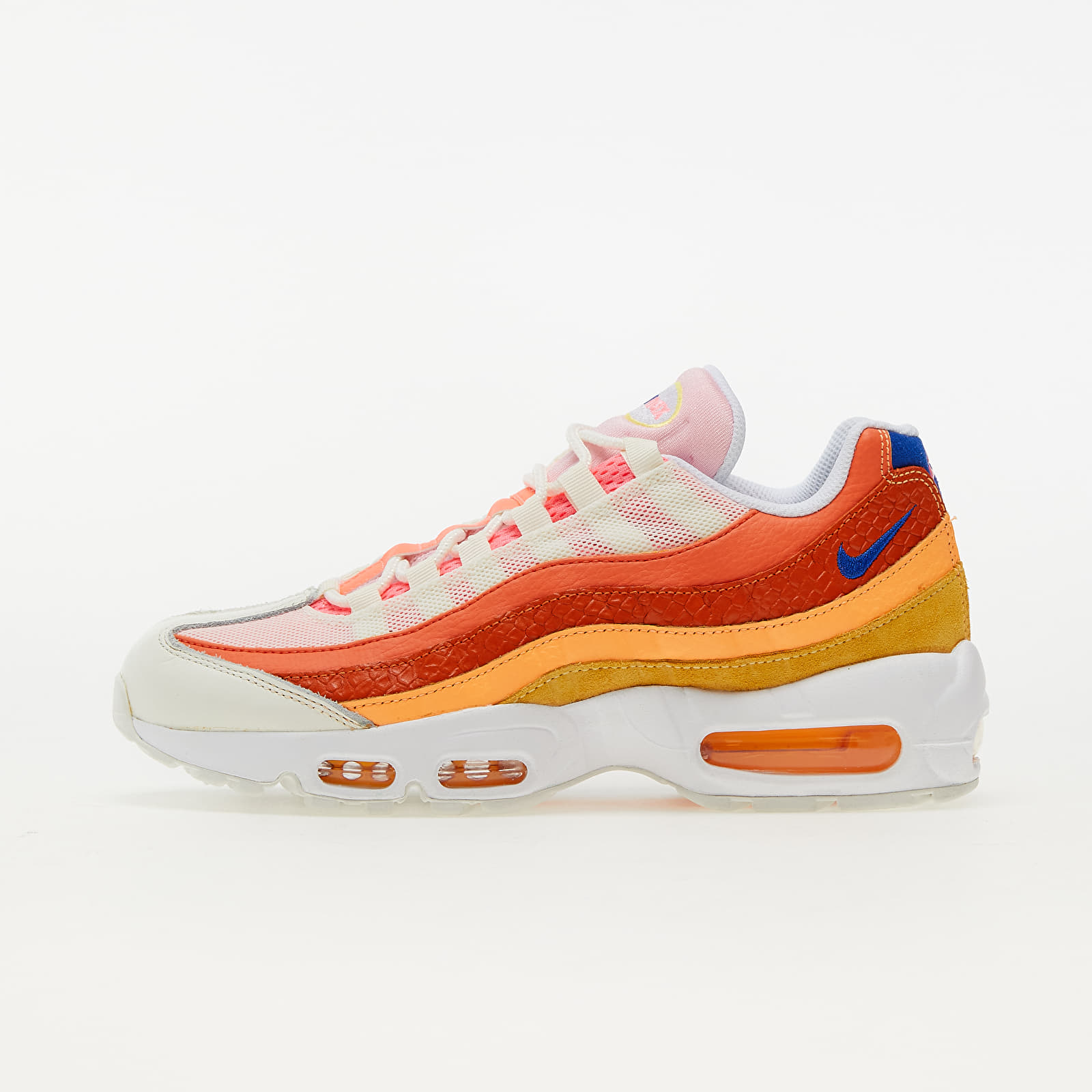 Zapatillas mujer Nike Wmns Air Max 95 Campfire Orange Racer Blue Sail Footshop