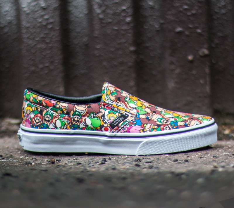 Vans Classic Slip On Nintendo Super Mario Bros