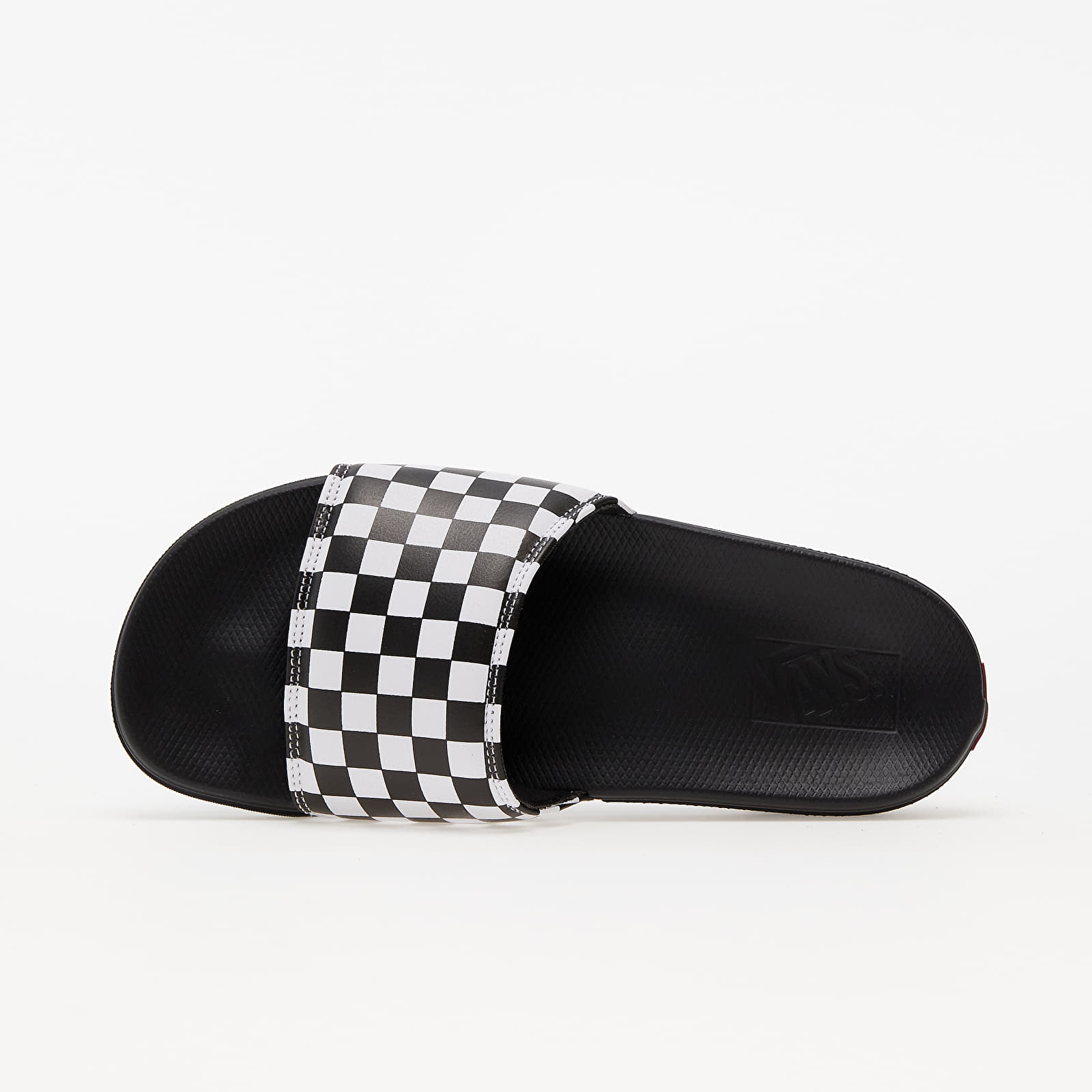 Buty męskie Vans La Costa Slide-On (Checkerboard) True White/ Black