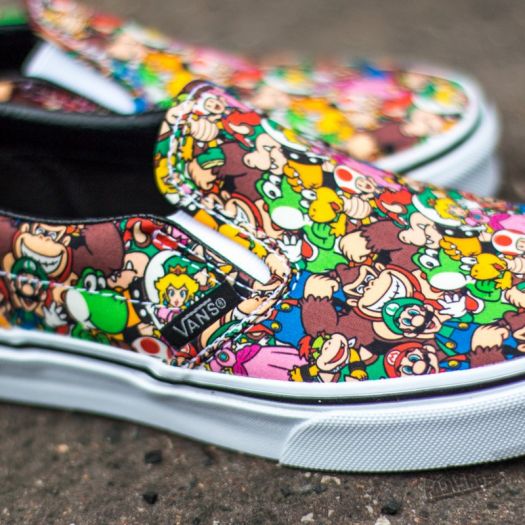 Vans mario shoes hot sale