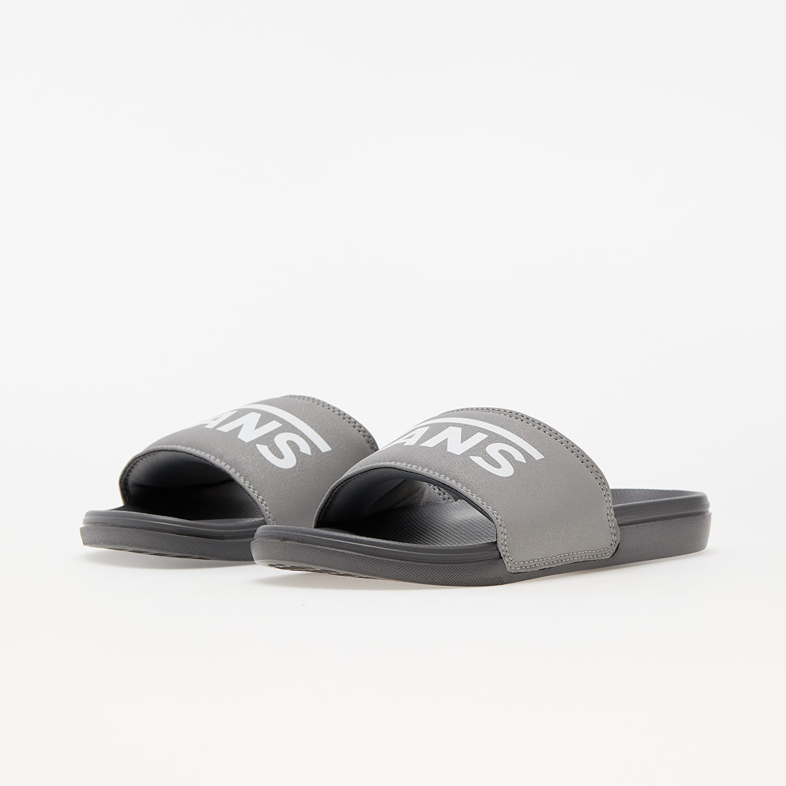 Pánské tenisky a boty Vans La Costa Slide-On (Vans) Drizzle/ Pewter
