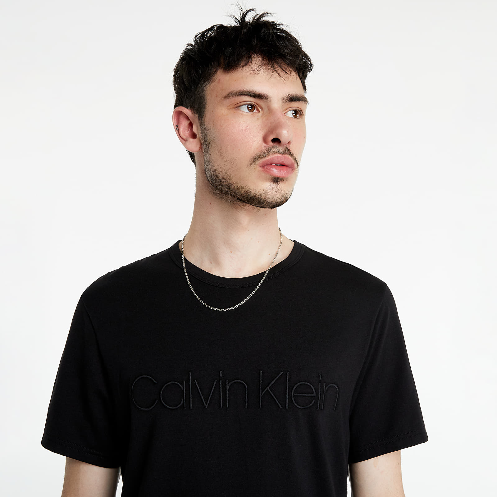 Tričká Calvin Klein Short Sleeve Crewneck Black