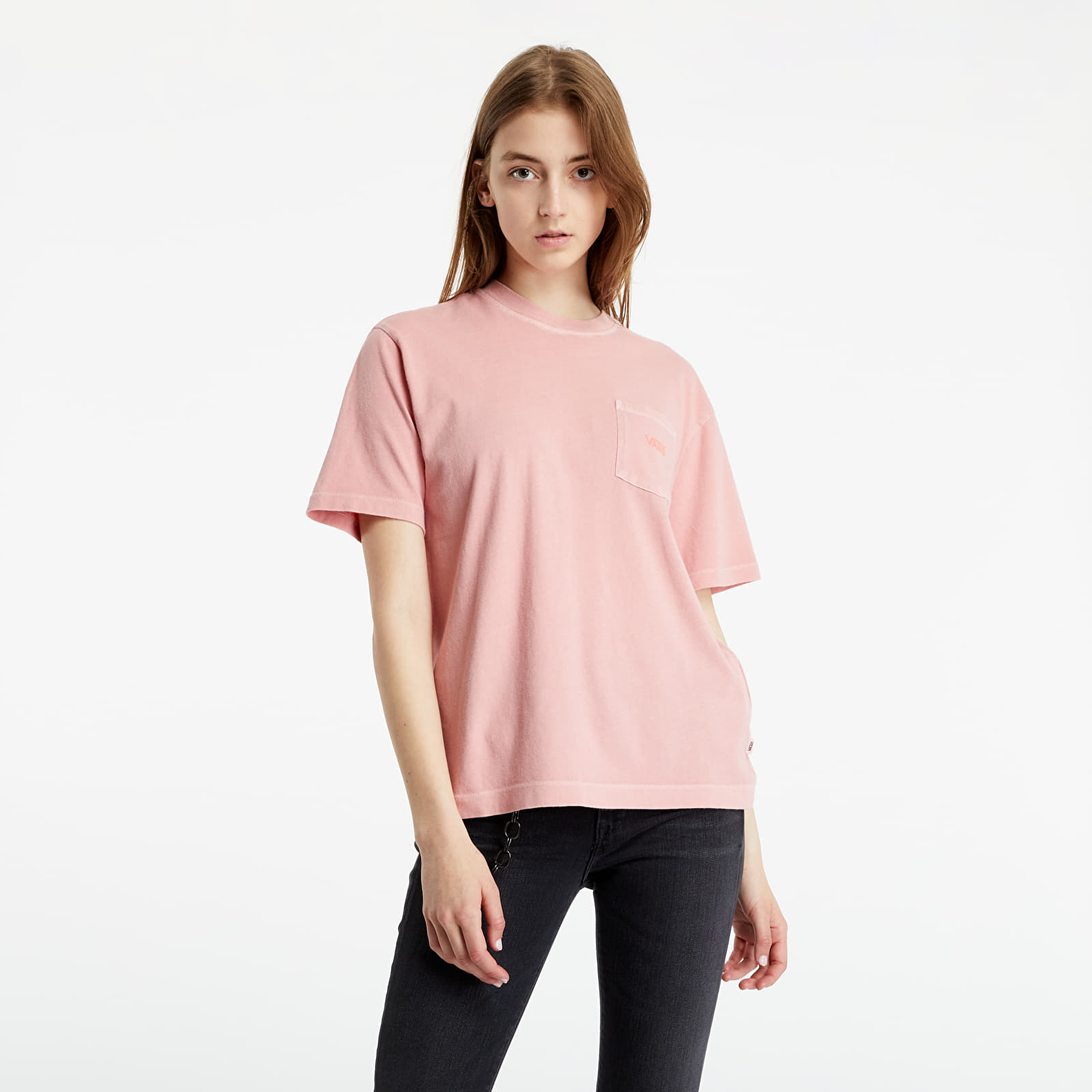 T-shirts Vans Pocket V Tee Coral Almond